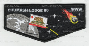 Patch Scan of Chumash 90 NOAC 2024 space flap