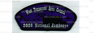 Patch Scan of 2026 National Jamboree Fundraiser CSP Drums (PO 103734)