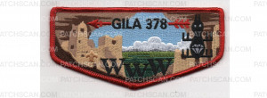 Patch Scan of 75th Anniversary Flap (PO 100482)