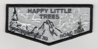 Yowlumne 303 NOAC 2024 Happy Little Trees flap gray tones Southern Sierra Council #30