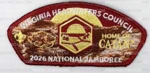 Patch Scan of Virgina Headwaters Council Delegate Set