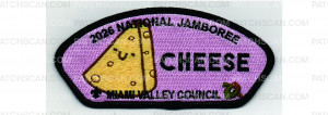 Patch Scan of 2026 National Jamboree CSP Cheese (PO 103791)