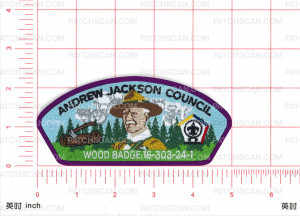 Patch Scan of AJC Wood Badge 