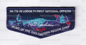 Patch Scan of Region Chief Matt Carlson Flap Set