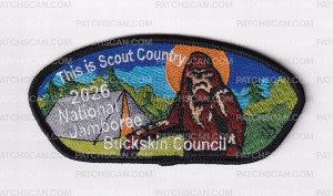 Patch Scan of Buckskin Council Jamboree Set
