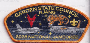 Patch Scan of Garden State Council Jamboree Set