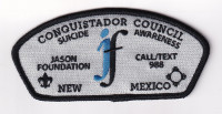 Kwahadi Lodge - Conquistador Council - Jason Foundation - Suicide Awareness 2024 - CSP  Conquistador Council #413