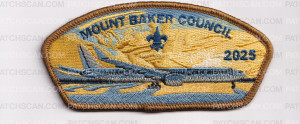 Patch Scan of Mount Baker Council 2025 Emblem