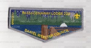 Patch Scan of Passaconaway Lodge 220 Flap Set