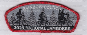 Patch Scan of Rainbow Council  - Scouting Things - Jamboree Set