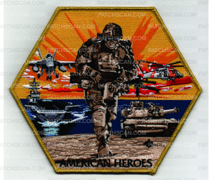 Patch Scan of American Heroes (PO 1012511)