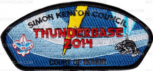 Patch Scan of 32356 - Thunderbase 2014 Silver Beaver CSP