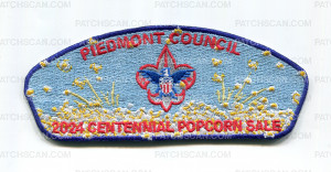 Patch Scan of Piedmont Council 2024 Centennial Popcorn Sale