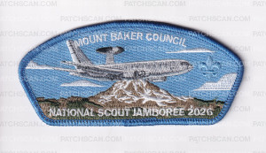 Patch Scan of Mount Baker Council Jamboree Set