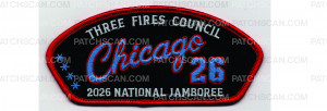 Patch Scan of 2026 National Jamboree CSP Sweet Home (PO 103469)
