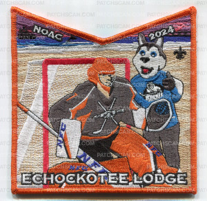 Patch Scan of North Florida Council NOAC 2024(Orange/Pocket)