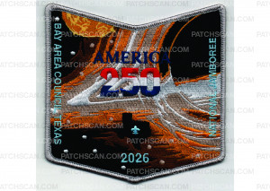 Patch Scan of 2026 National Jamboree Pocket Patch (PO 103825)