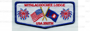 Patch Scan of USA 250th Flap (PO 103315)