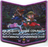 GEC 2026 NATIONAL JAMBOREE LODGE POCKET Glacier's Edge Council #620