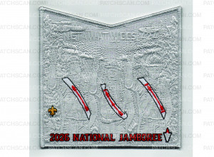 Patch Scan of 2026 National Jamboree Pocket Patch (PO 103808)