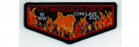 Conclave Flap 2025 (PO 102847) Indian Waters Council #553 merged with Pee Dee Area Council