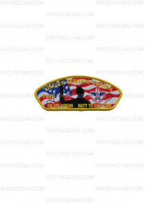Patch Scan of Lincoln Heritage Council on My Honor Duty to Country(Yellow Border)