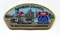 Rainbow Council 2026 NJ police car JSP gold met bdr Rainbow Council #702