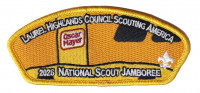 Laurel Highlands Council 2026 Jamboree Set (Oscar Mayer) Yellow Laurel Highlands Cncl #527