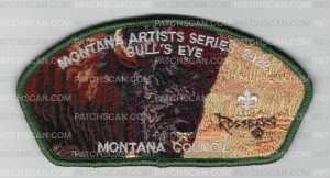 Patch Scan of Montana Artist Series 2022 CSP Montana Council