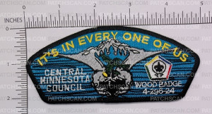 Patch Scan of CMC Wood Badge CSP