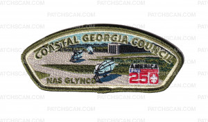 Patch Scan of Coastal Georgia Council 250 Set - Historic Bases (CSP-Nas Glynco)