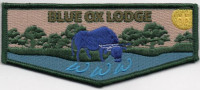 BLUE OX LODGE FLAP Gamehaven Council #299