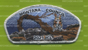 Patch Scan of Montana 2021 ICL CSP silver metallic border