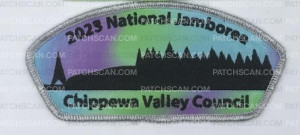 Patch Scan of Chippewa Valley Council Jamboree Set