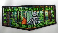 Pellissippi Lodge 230 Fall Fellowship 2024 flap Great Smoky Mountain Council #557