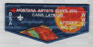 Patch Scan of Montana Artist Series 2019 Apoxky Aio flap