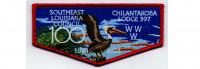 100th Anniversary Lodge Flap (PO 102090) Southeast Louisiana Council #214