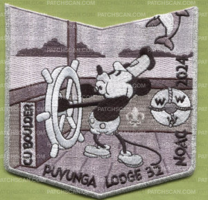 Patch Scan of 466261 Puvunga Lodge 32 NOAC Pocket Cover