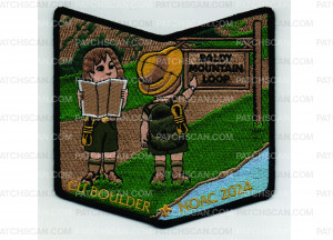 Patch Scan of NOAC 2024 Pocket Patch High Adventure #3 (PO 102258)