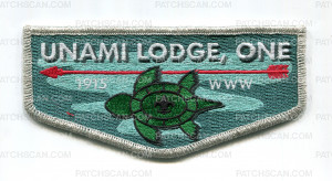 Patch Scan of Unami Lodge Officers Patch 2025