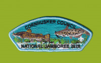 Cornhusker Council Jamboree 2026 CSP (Fish) Blue Cornhusker Council #324