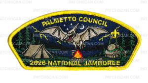 Patch Scan of Palmetto Council 2026 Jamboree - Thunderbird