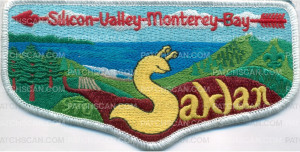 Patch Scan of Silicon Valley Monterey Bay - Saklan- pocket flap