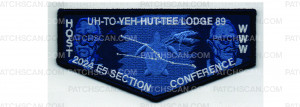 Patch Scan of 2024 Section E4 Conference Flap (PO 101851)