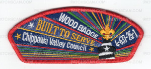 Patch Scan of Chippewa Valley Council Wood Badge CSP
