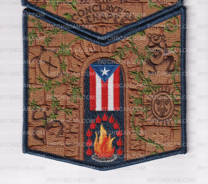 Patch Scan of Lenape Taino 2025 Flap