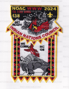 Patch Scan of Indian Nations NOAC 2024 Patch Set