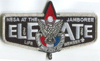 NESA LIFE MEMBER JAMBOREE FLAP NATIONAL EAGLE SCOUT ASSOCIATION