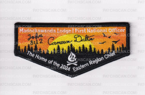 Patch Scan of MADOCKAWANDA LODGE 271 SUNRISE