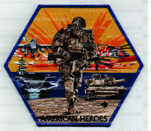 Patch Scan of American Heroes (PO 1012511)